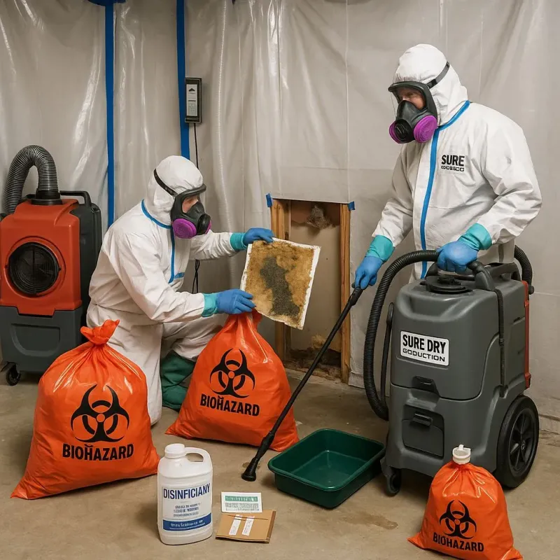 Contaminated Water Handling Protocols process in Northlake, SC